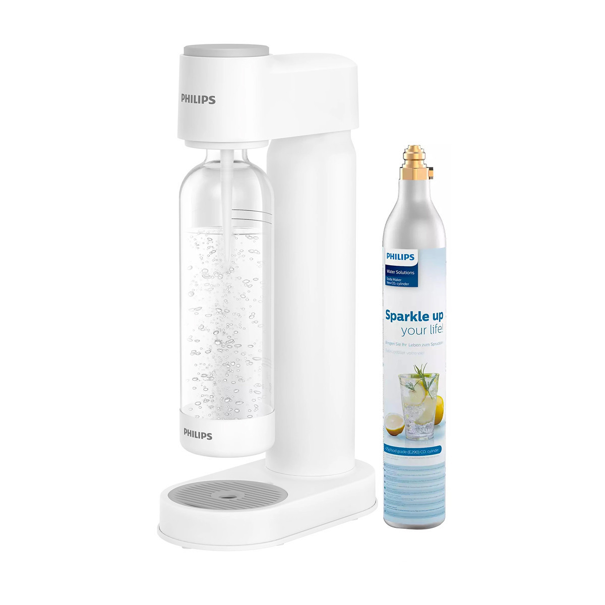 Aparat za kiselu vodu soda maker PHILIPS ADD4901WH/10 White