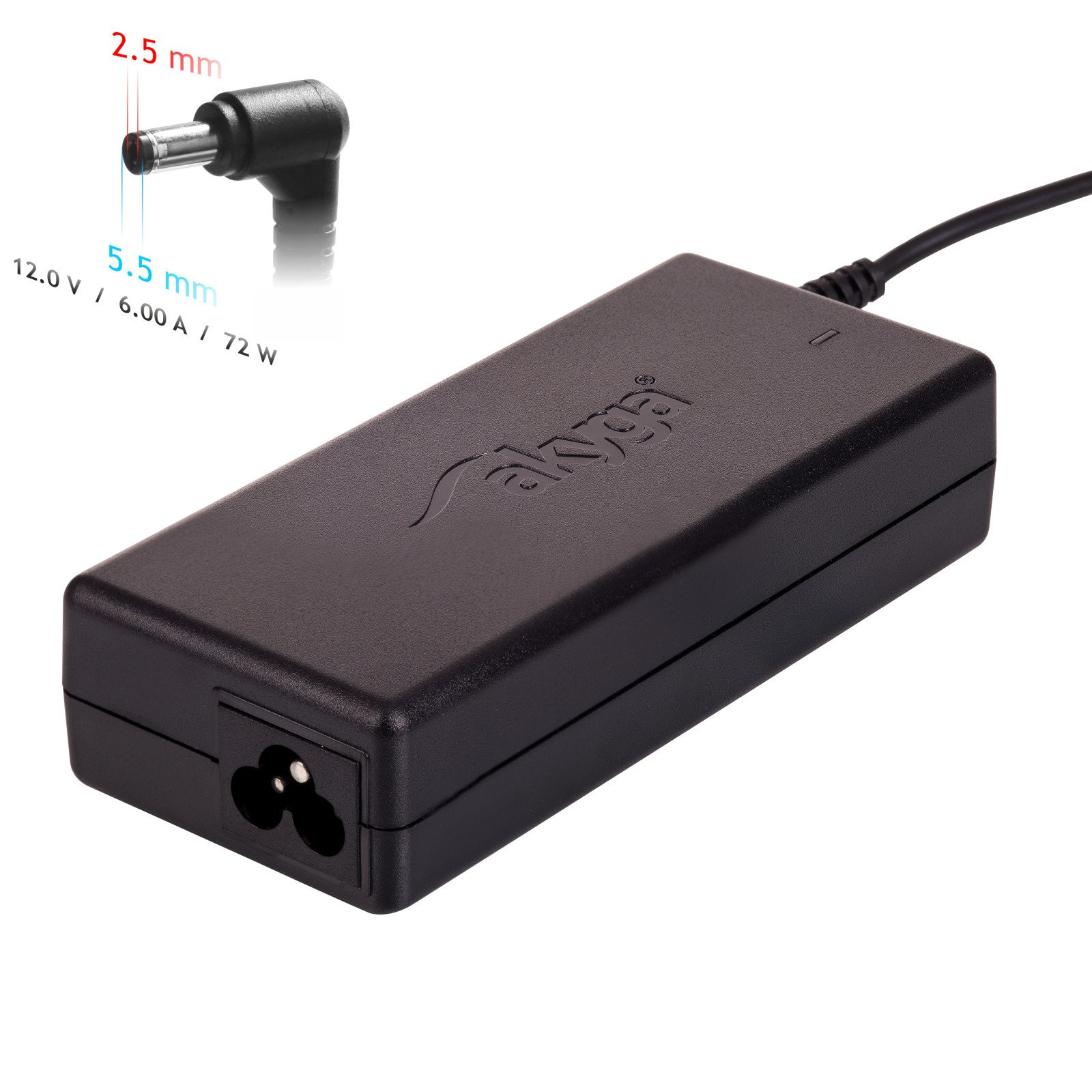 Punjač za laptop ACER 12V 72W AKYGA AK-ND-28