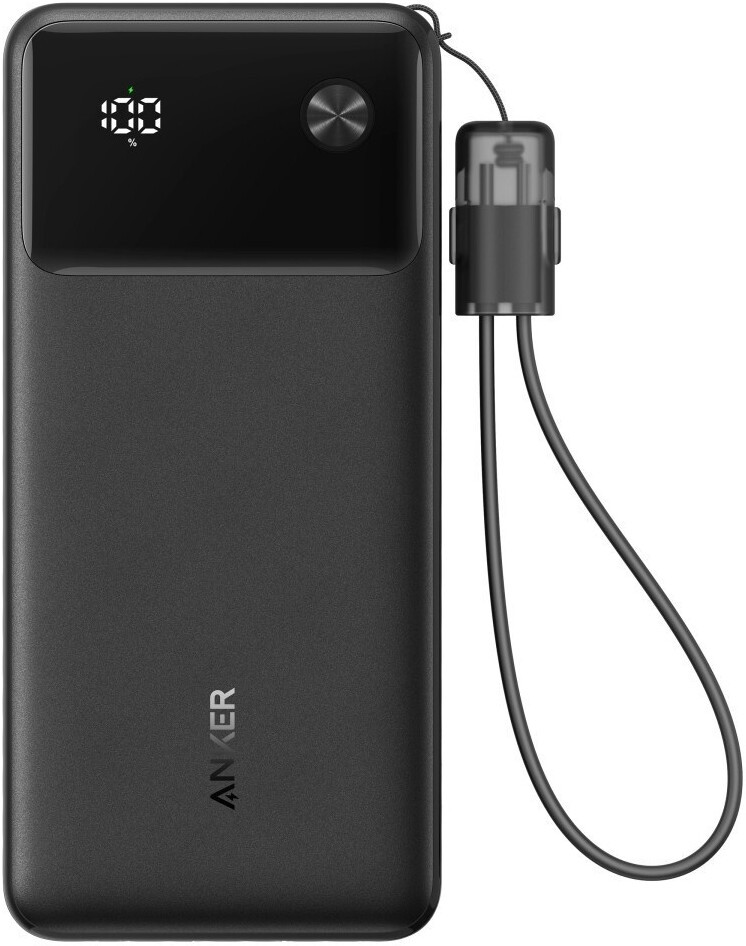 Prijenosni punjač powerbank sa displejom VENTION 30W 20000mAh ANKER crni
