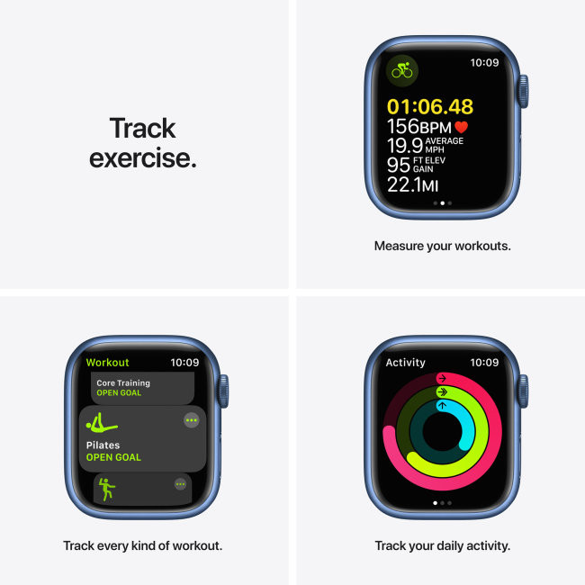Pametni sat APPLE WATCH Series 7 41mm plavi