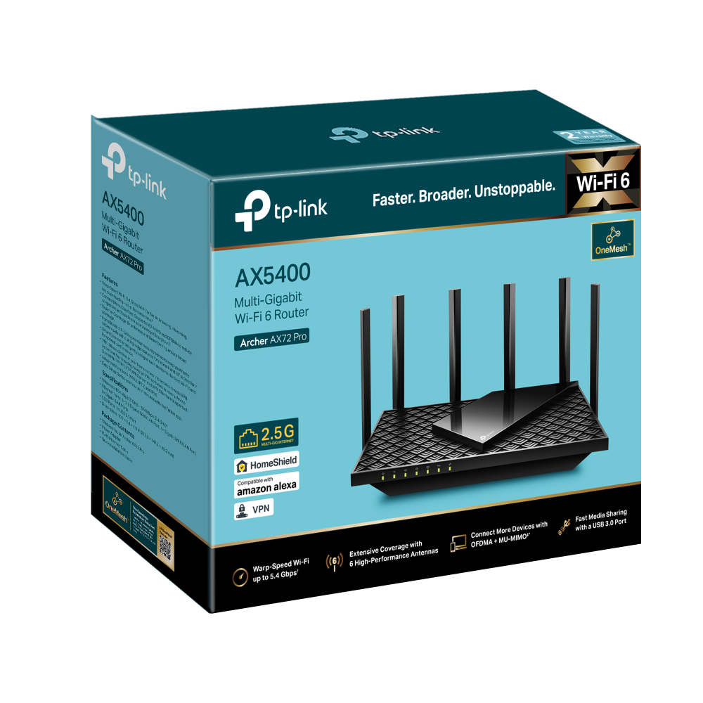 Router TP-LINK ARCHER AX72 PRO