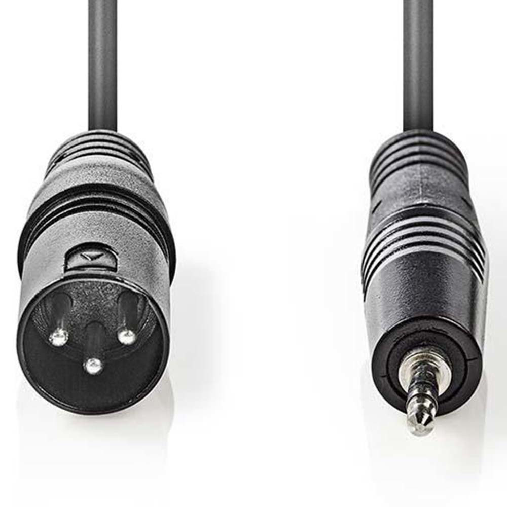 Mikrofonski kabal XLR 3PIN NEDIS 3m