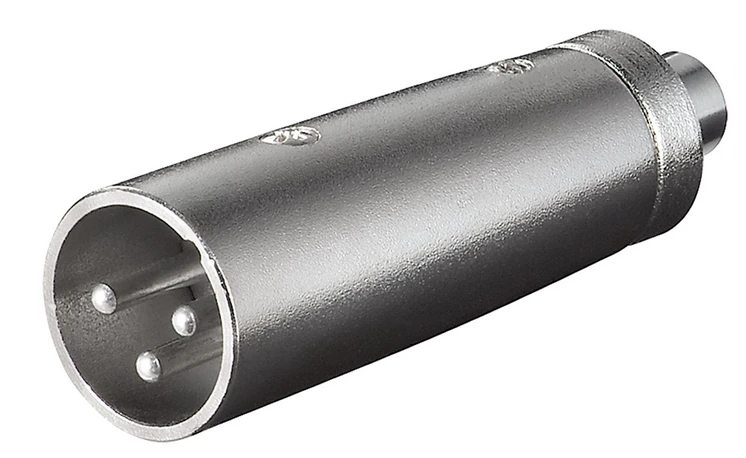 Audio adapter XLR 3 PIN na RCA
