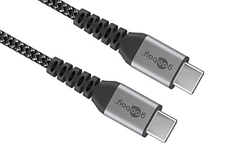 Kabal USB-C GOOBAY 2m platneni