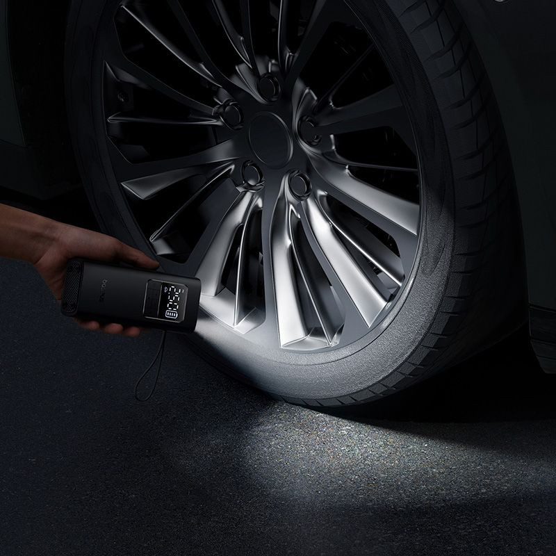 Prijenosna auto pumpa kompresor sa LED svijetlom BASEUS SuperMini Pro