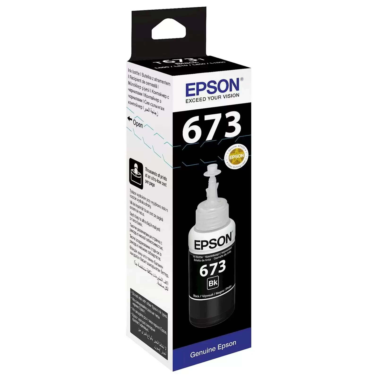 Tinta EPSON ITS T6731 EcoTank Crna