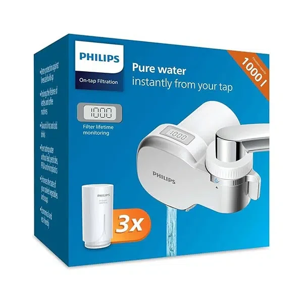Aparat za filltriranje vode iz česme sa digitalnim timerom PHILIPS AWP3705P3/10 SET 3/1 - slika 3