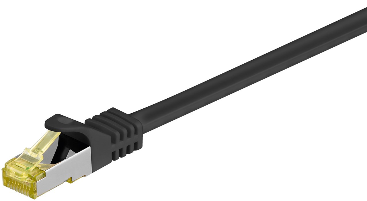 Mrežni kabal CAT7 S/FTP 0.25m crni
