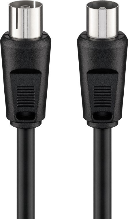Antenski koaksijalni kabal M/Ž 70dB GOOBAY 1.5m crni