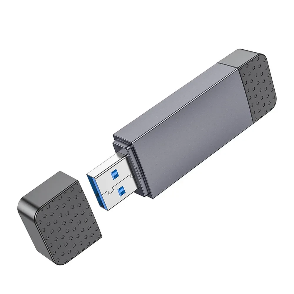 USB-A USB-C čitač memorijskih kartica 2u1 HOCO HB45