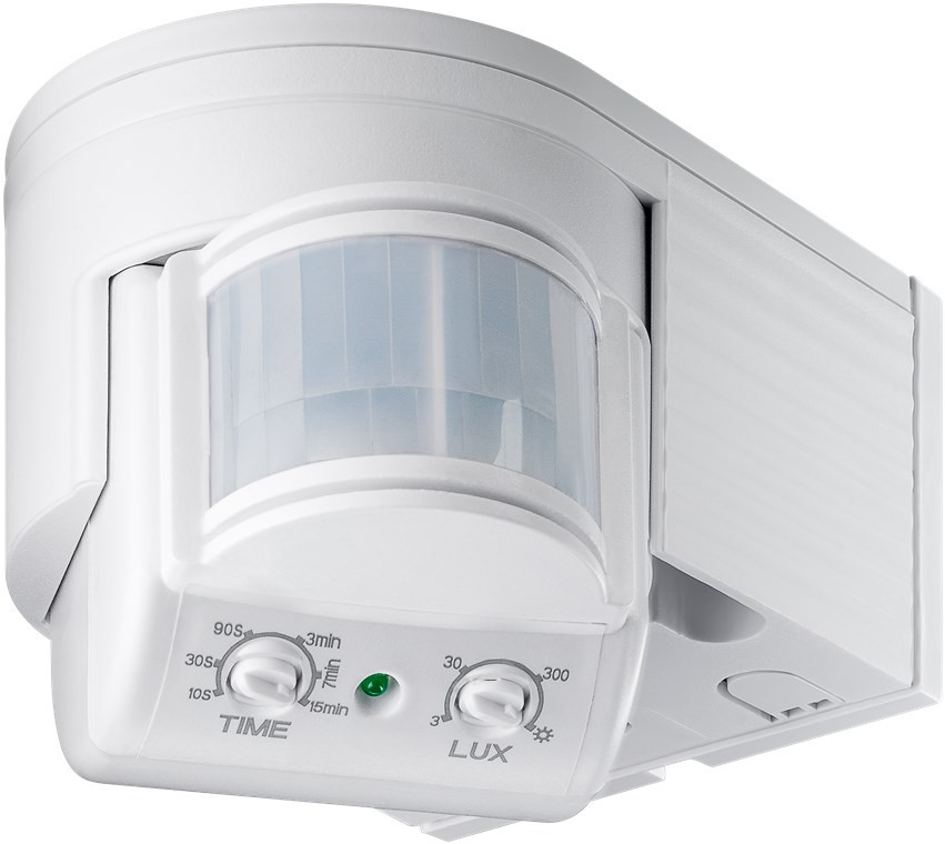 Vanjski infracrrveni detektor pokreta IP44 GOOBAY