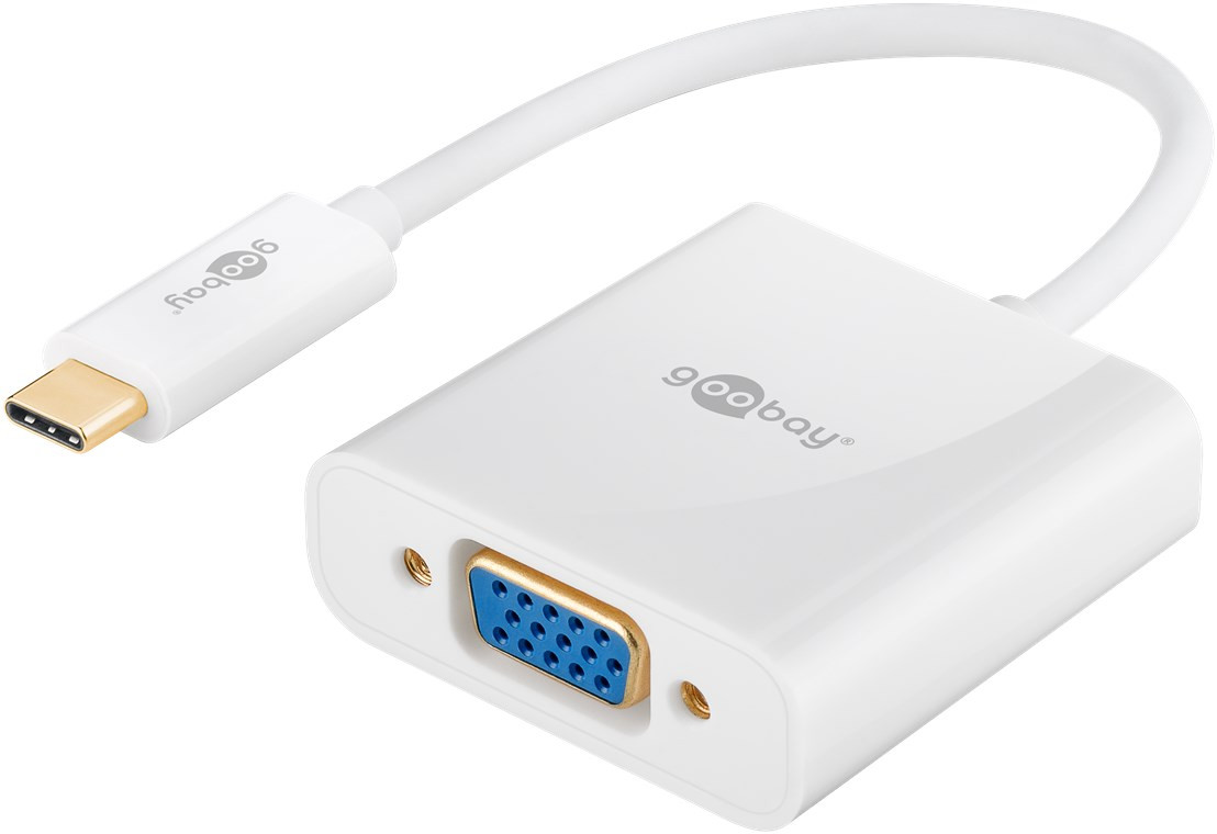 Adapter USB-C na VGA 15pin 10cm