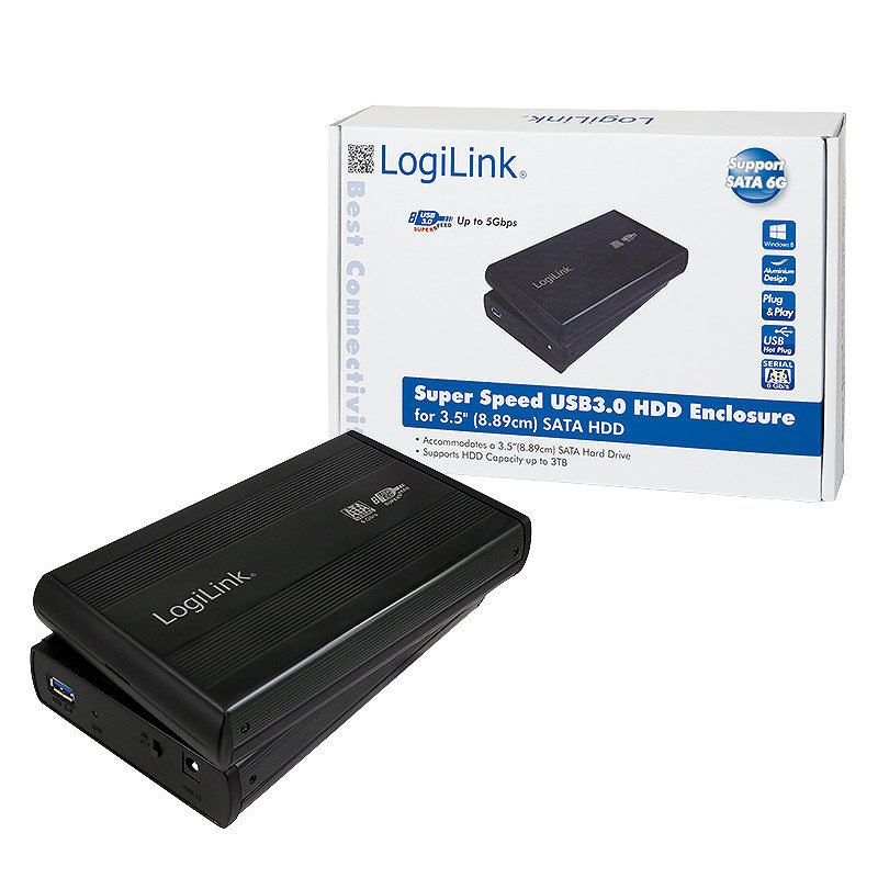 Kućište za HDD 3.5" SATA USB 3.0 LOGILINK