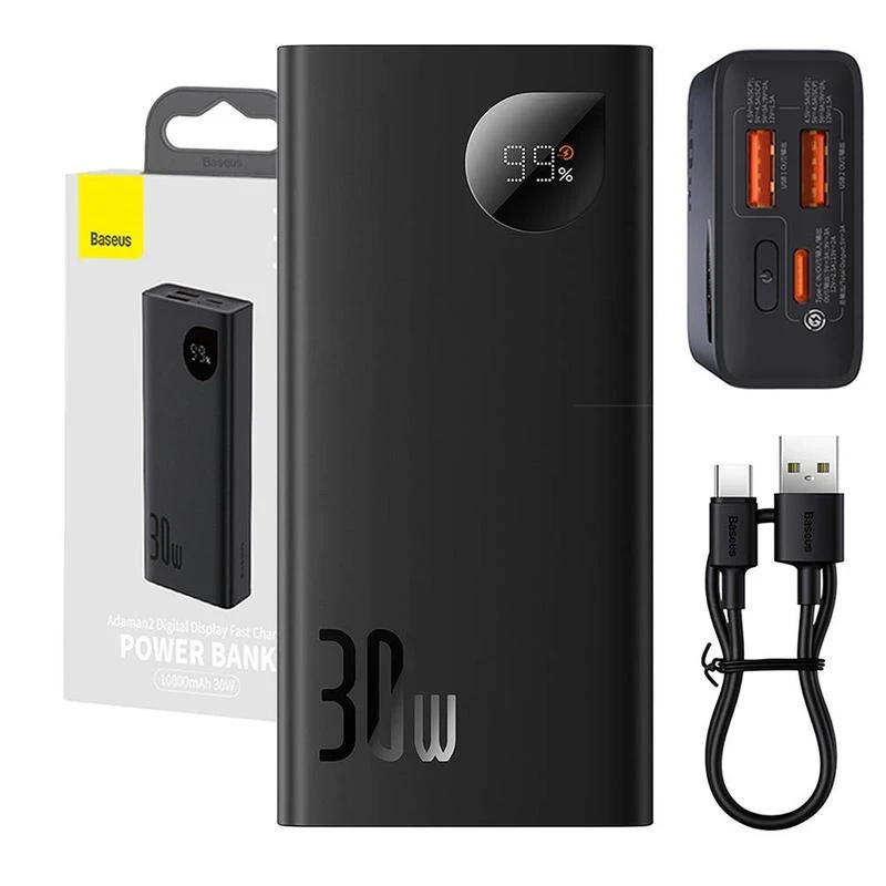 Prijenosni punjač powerbank BASEUS Adman2 10.000mAh 30W