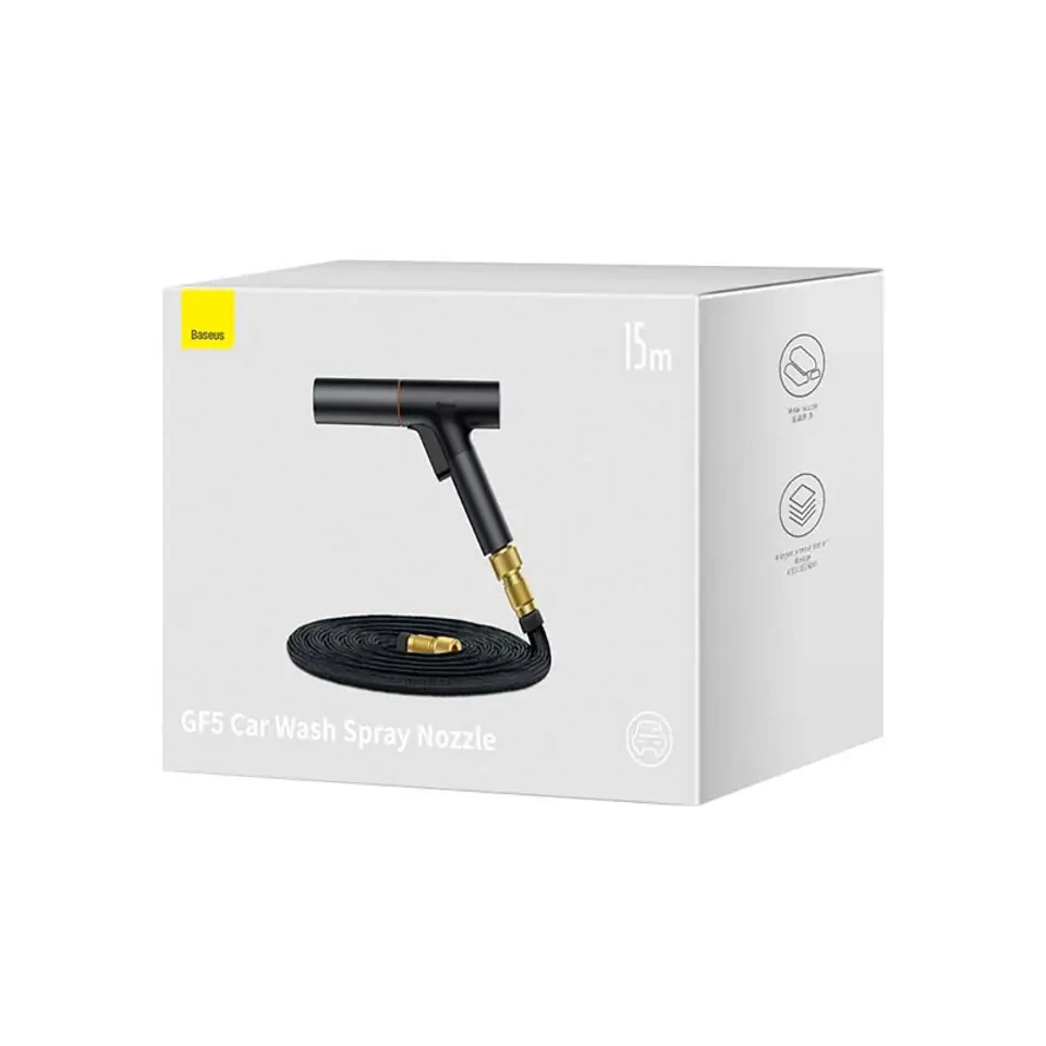 Pištolj šlauf za pranje auta sa rastezljivim crijevom 15m BASEUS