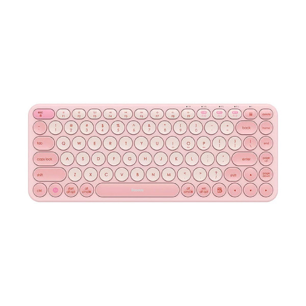 Bežična tastatura BASEUS K01A roza