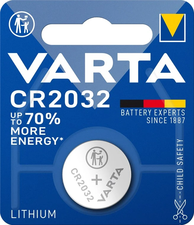 Baterija CR2032 VARTA 1/1