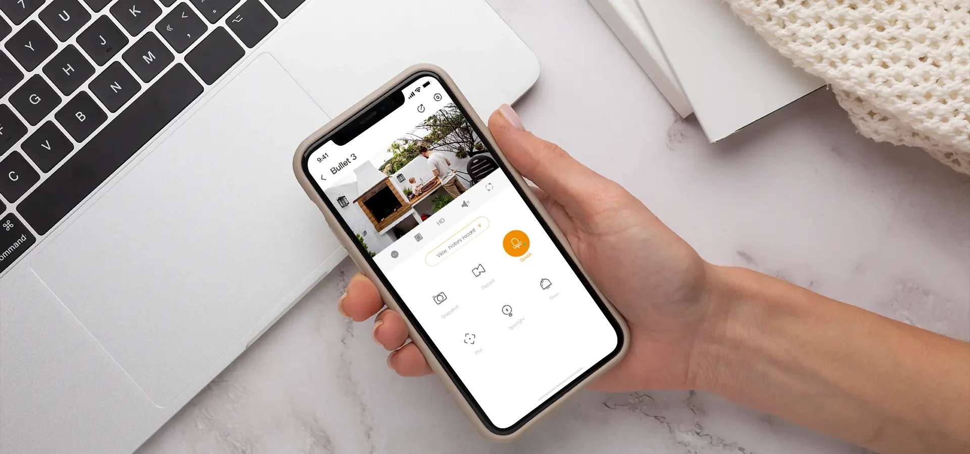 Vanjska sigurnosna Wi-Fi kamera DAHUA IMOU Bullet IPC-S3EP-5MOWE