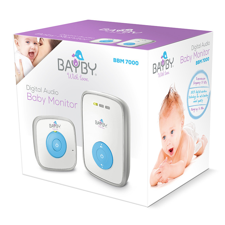 Digitalni baby audio monitor BAYBY BBM 7000