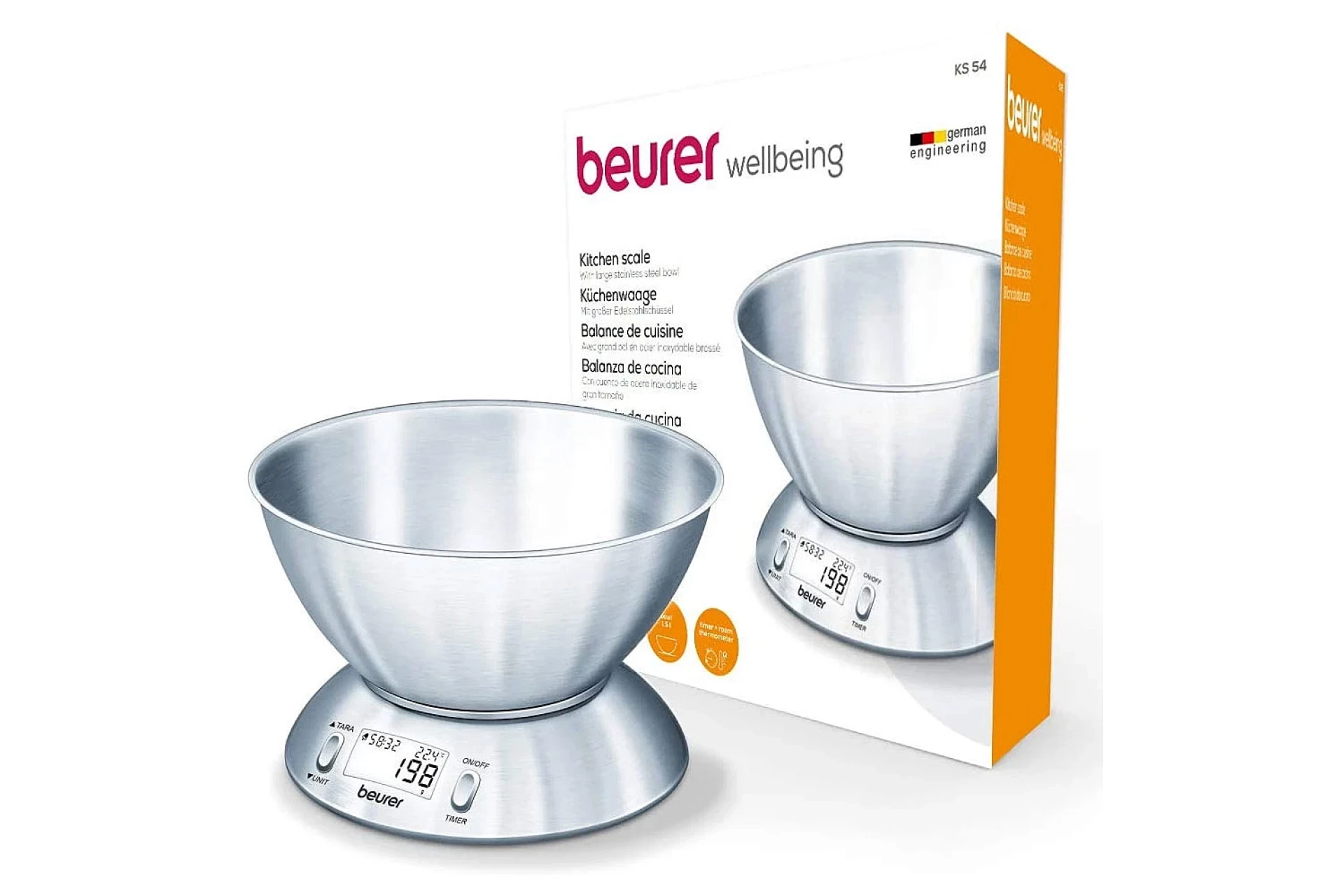 Kuhinjska vaga sa zdjelom BEURER KS 54