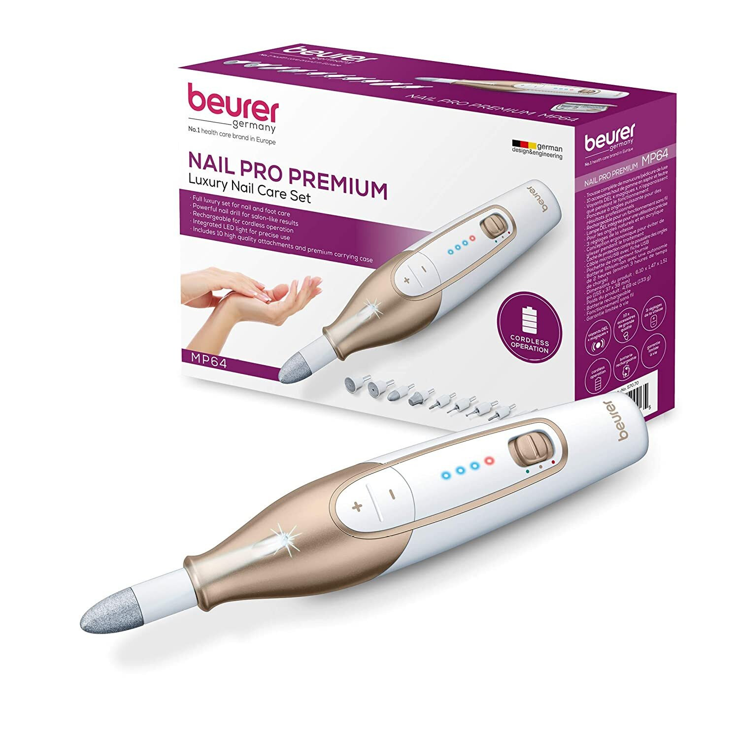 Set za manikuru/pedikuru BEURER MP 64