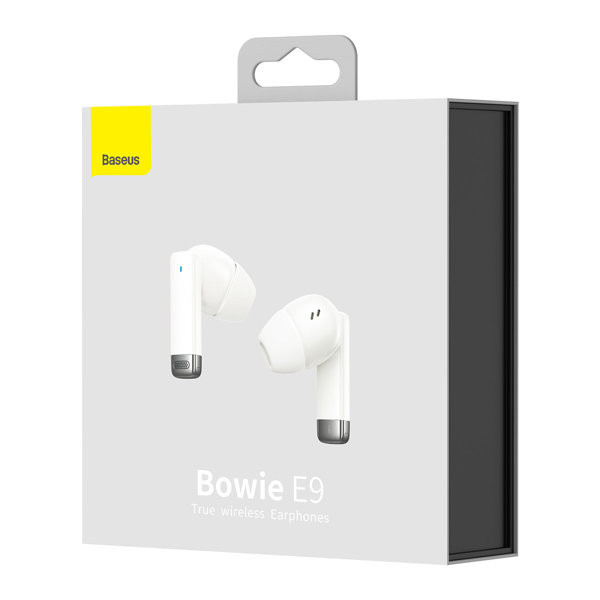 Bežične bluetooth slušalice  BASEUS True Bowie E9 bijele