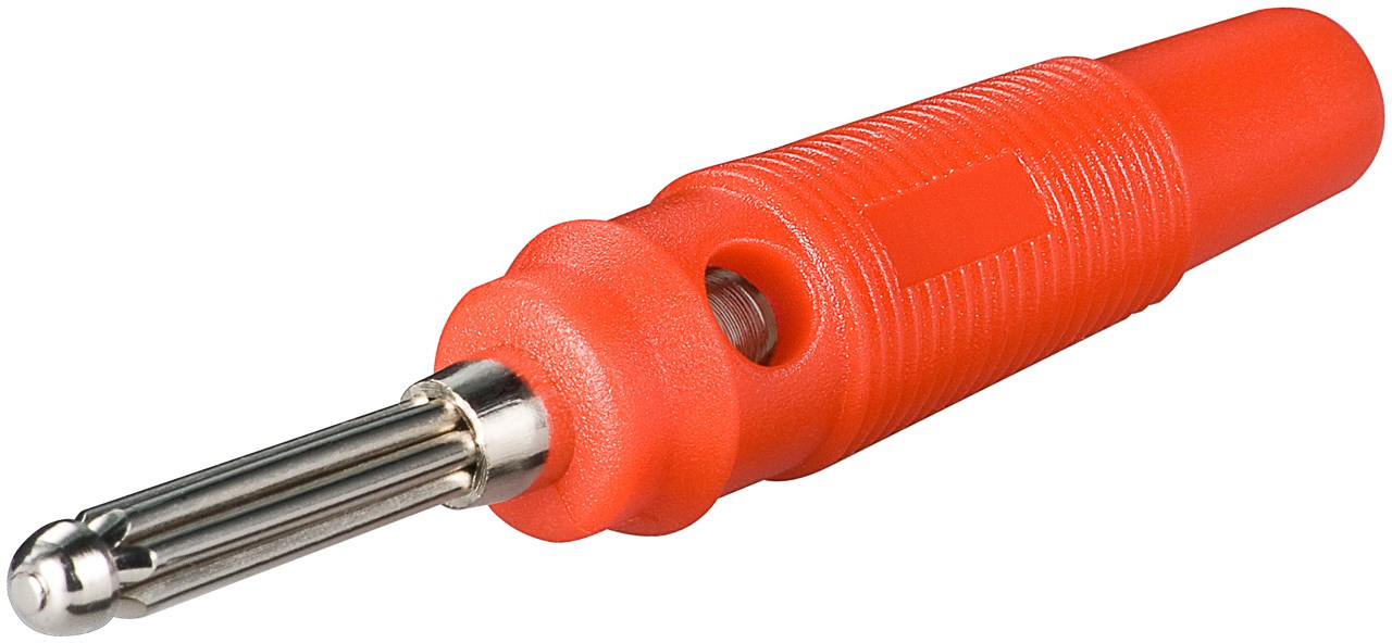 Banana konektor muški 4mm 11459