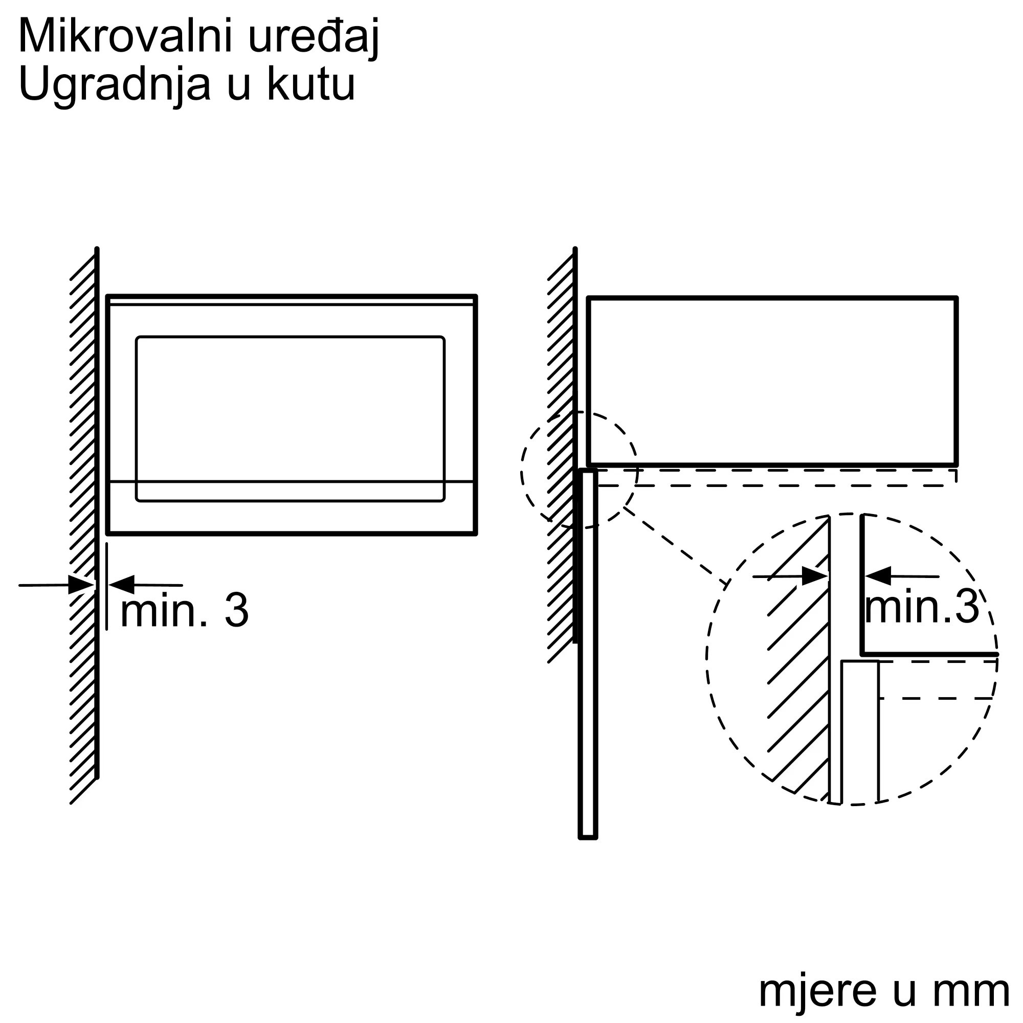 Ugradbena mikrovalna pećnica BOSCH BFL554MS0
