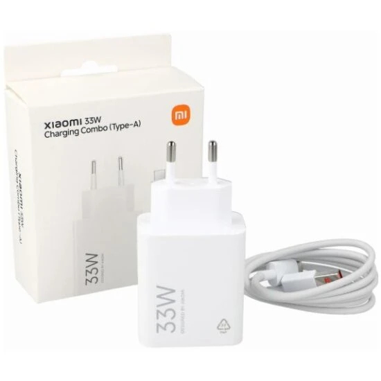 Punjač USB-C 33W sa kablom USB-A na USB-C XIAOMI - slika 3