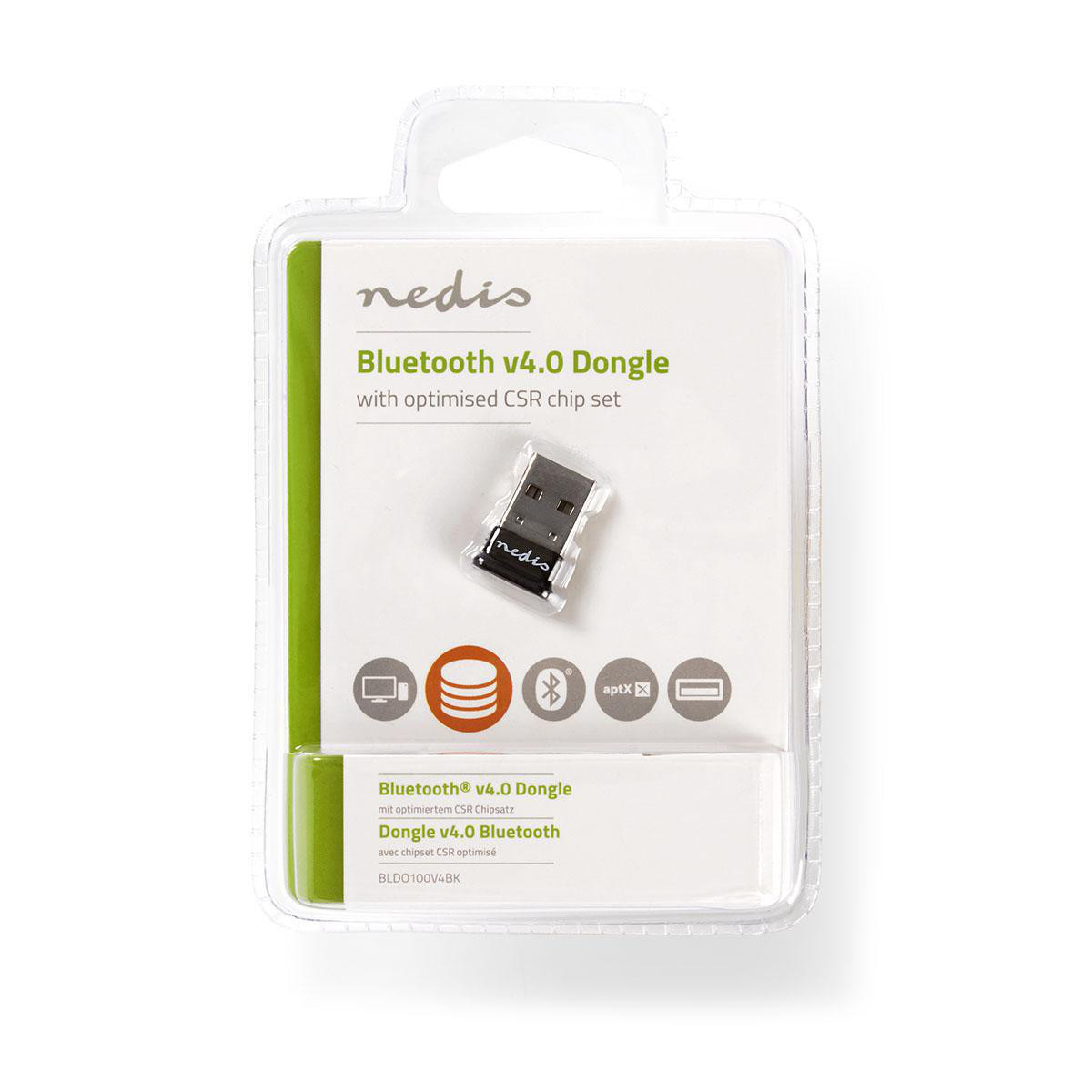 Bluetooth adapter NEDIS BLDO100V4BK
