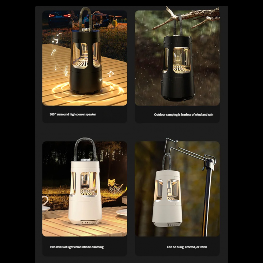 Prijenosni bluetooth zvučnik sa svjetlom QD08