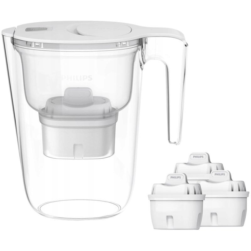 Bokal za filtaranje vode PHILIPS AWP2933WHT3/10 sa 4 filtera