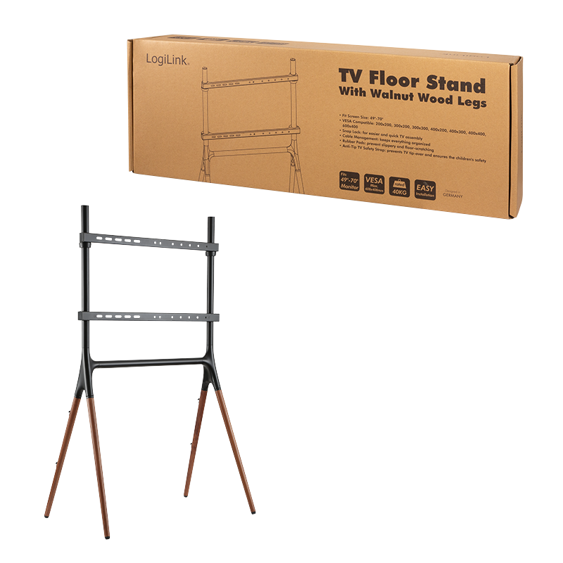 Samostojeći nosač za TV 49" - 70" 40kg LOGILINK