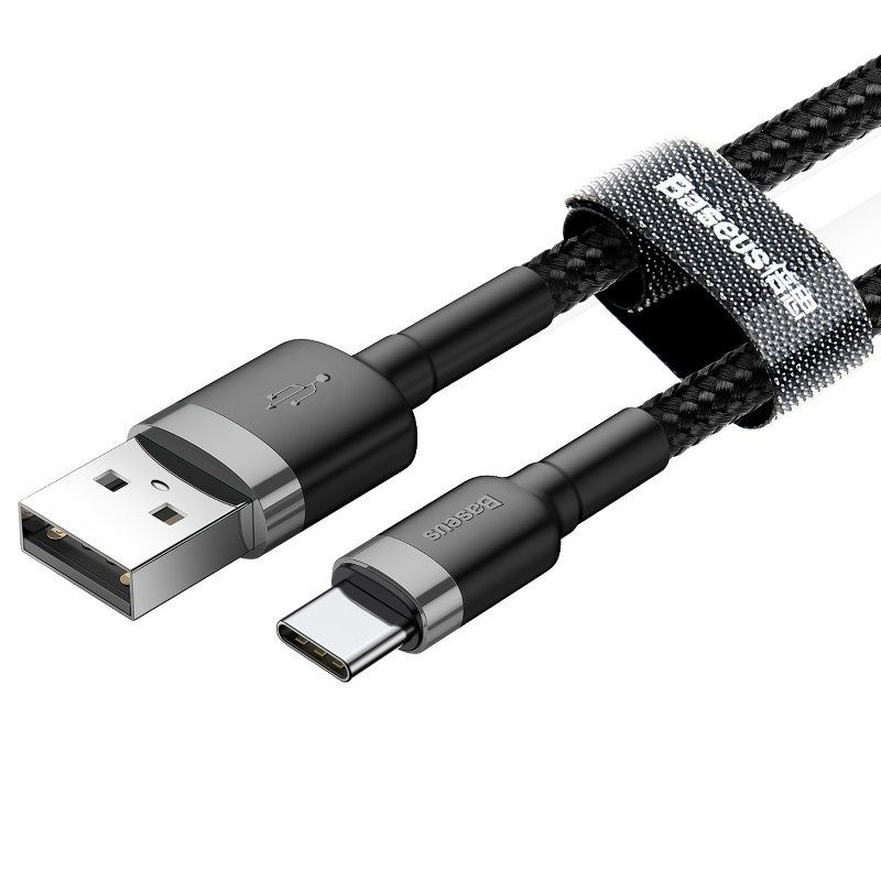 Kabal USB-A na USB-C BASEUS 1m crni platneni