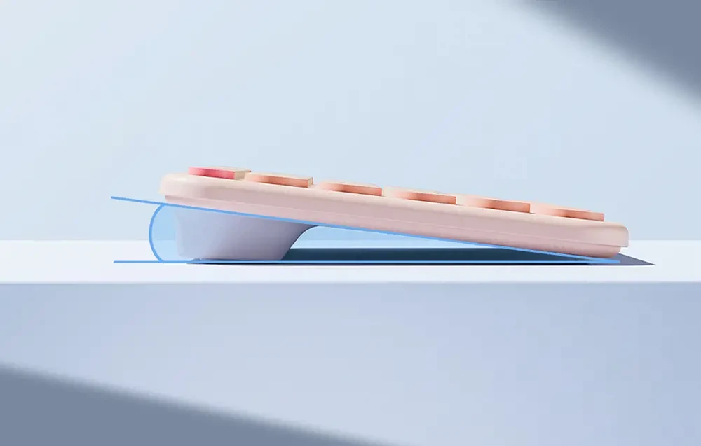 Bežična tastatura BASEUS K01A roza