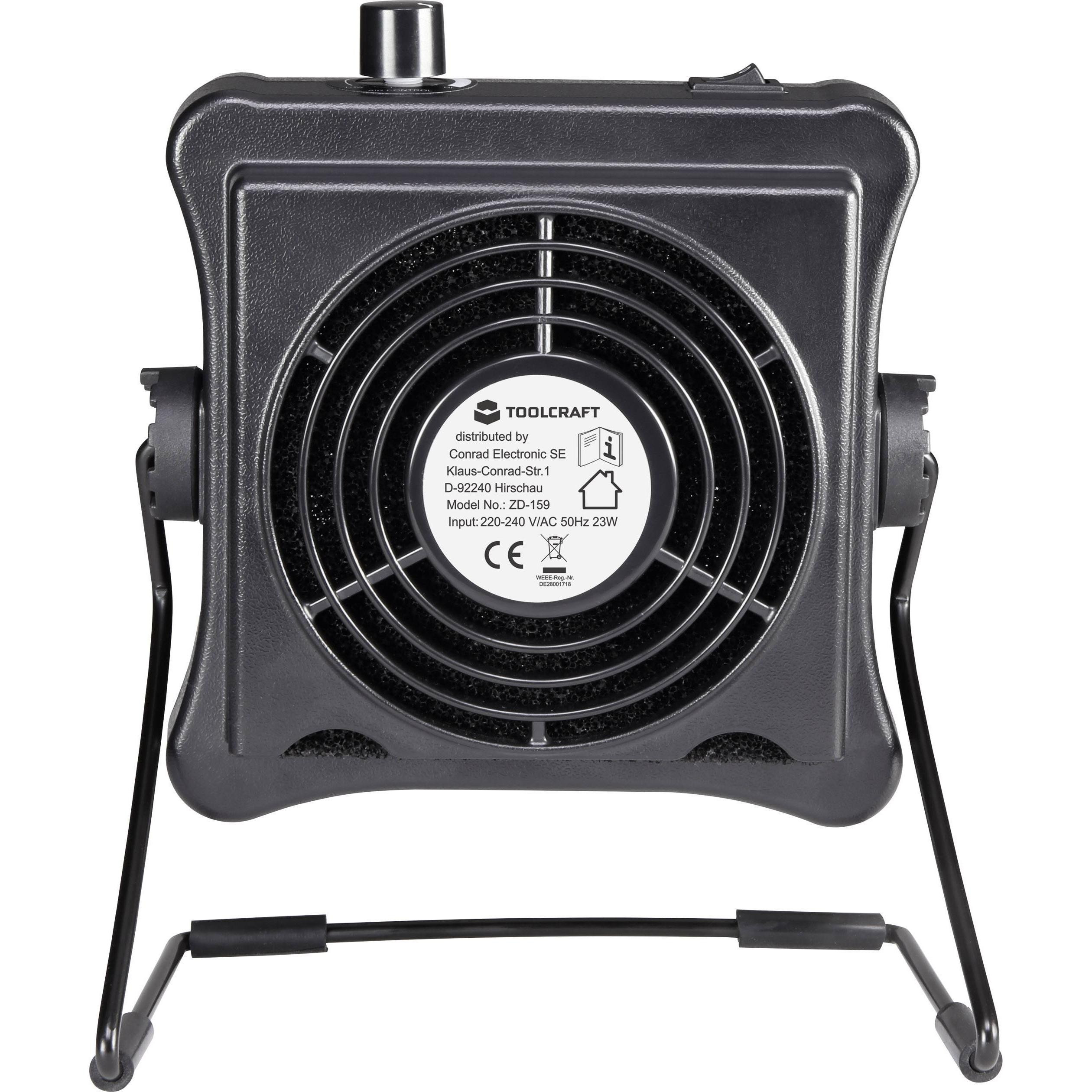 Usisivač dima za lemljenje sa ventilatorom 23W ZD-159 TOOLCRAFT
