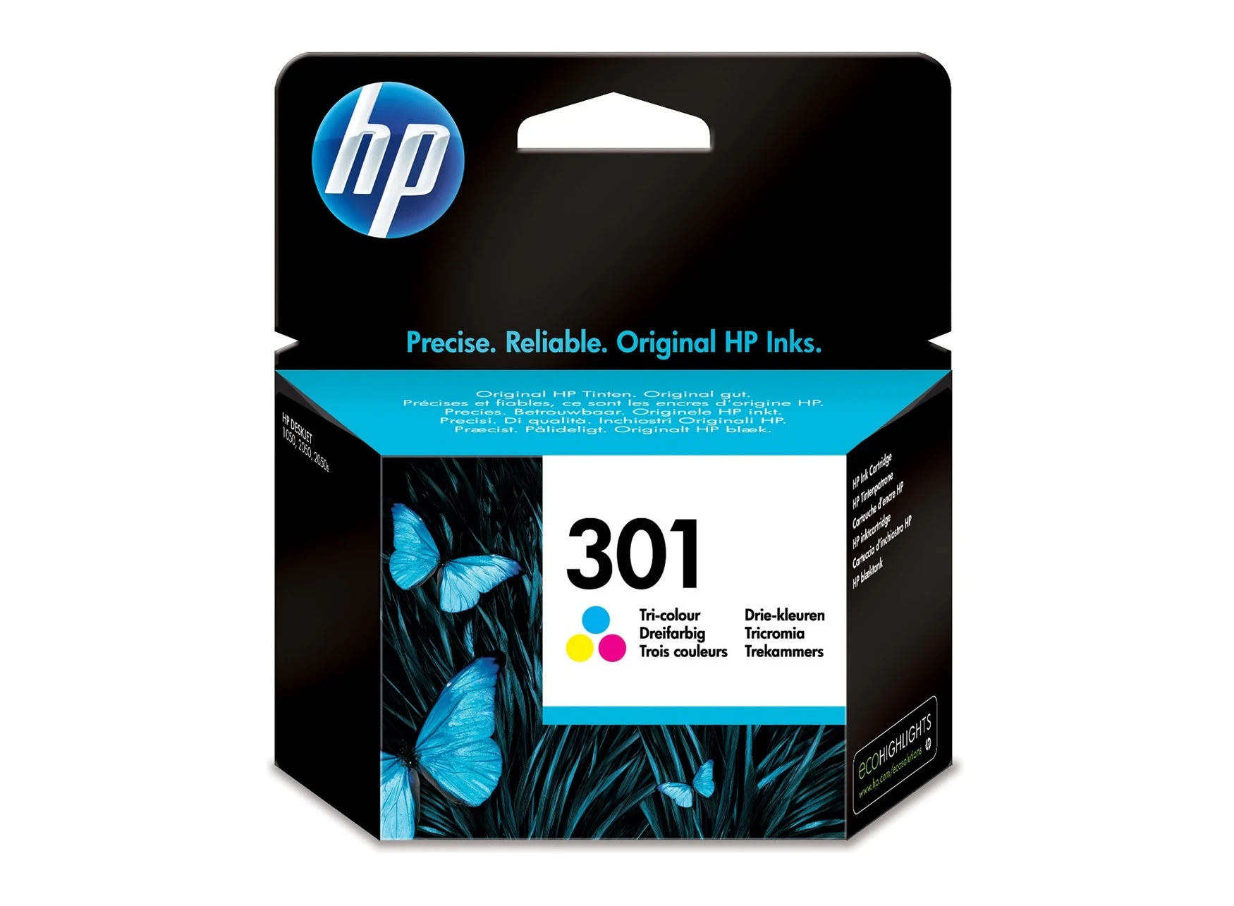 Tinta HP 301 tri-color CH562EE