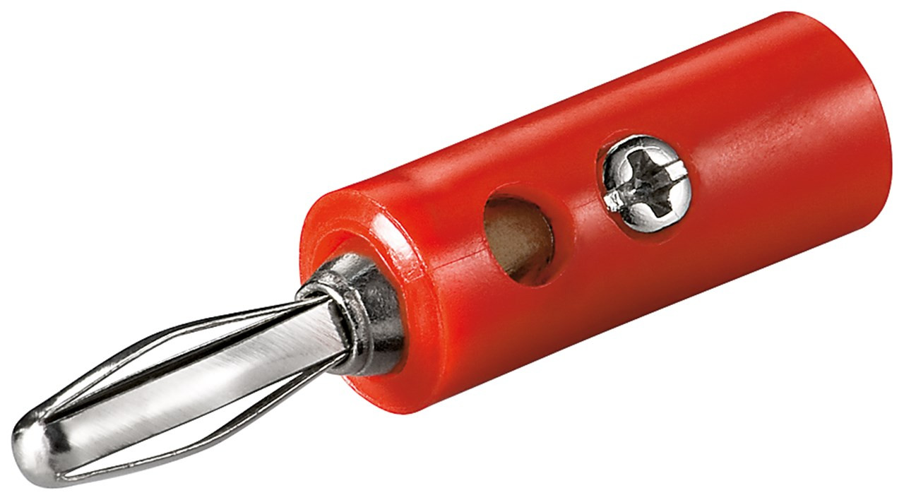 Banana konektor muški 4mm BC002