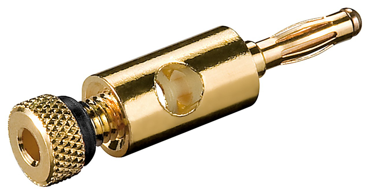 Banana konektor muški 4mm 11683