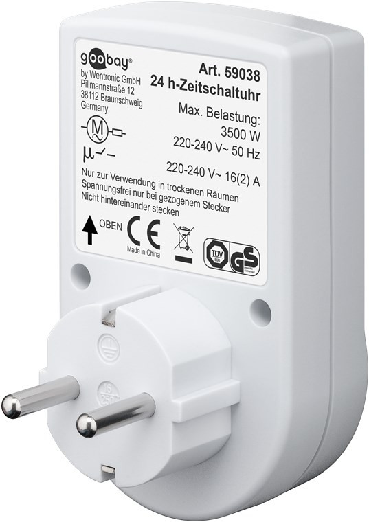 Mehanička tajmer utičnica GOOBAY