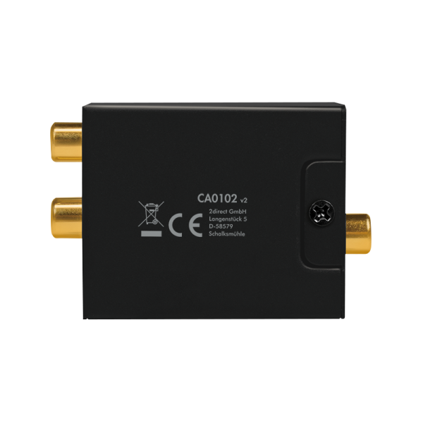 Konverter RCA L/R na Koaksijalni i Toslink LOGILINK CA0102