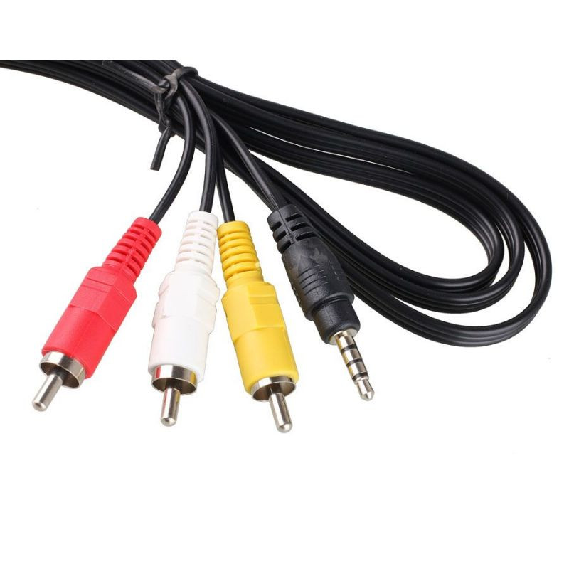 AUX kabal na 3xRCA REDLINE 1.2m
