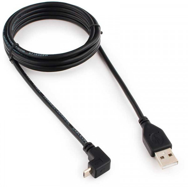 Ugaoni kabal USB A na microB 1.8m