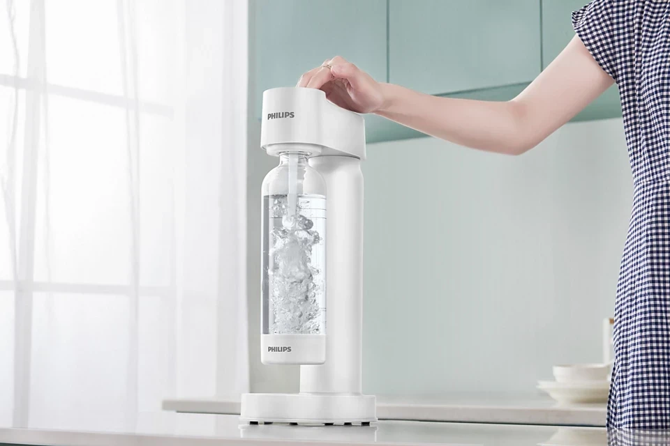 Aparat za kiselu vodu soda maker PHILIPS ADD4901WH/10 White