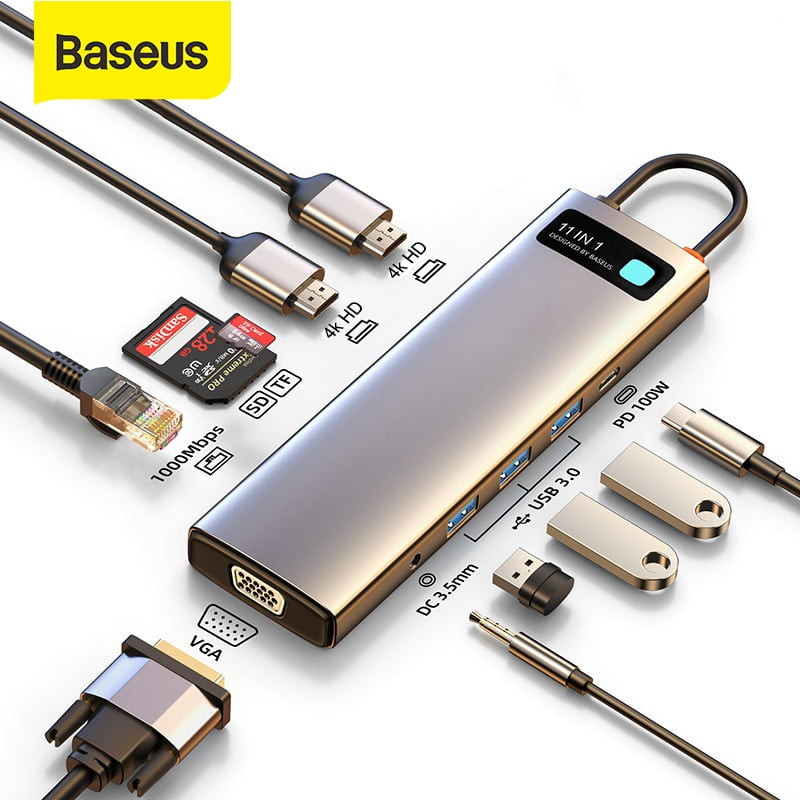 Multiport BASEUS 11u1 USB-C HUB