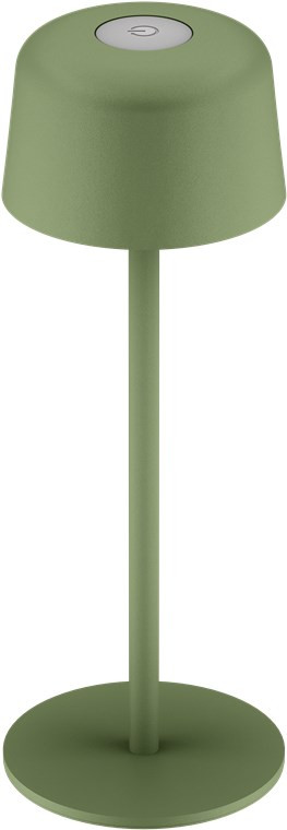 Punjiva bežična LED stolna lampa sa tri nivoa svijetline GOOBAY 3000K 25cm zelena