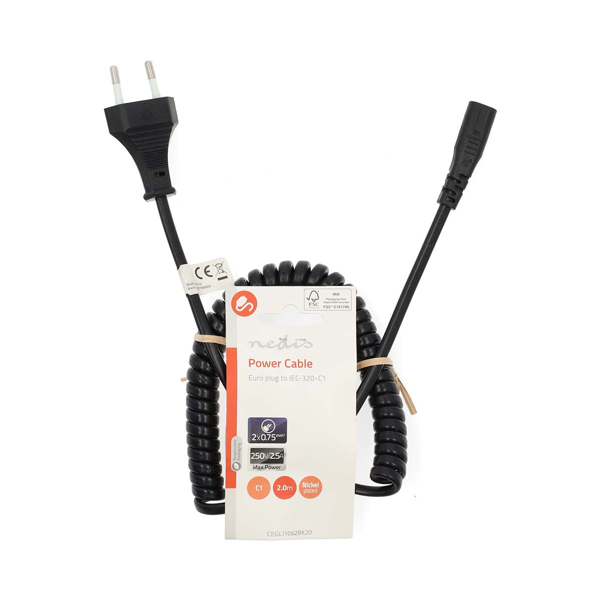 Napojni euro kabal C1 NEDIS