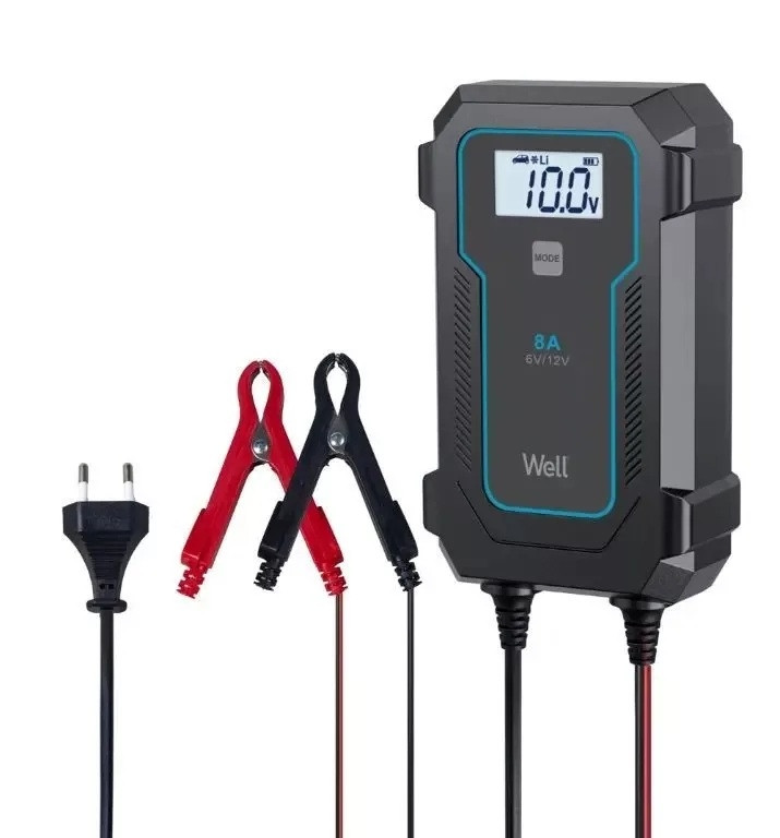 Punjač olovnih i LiFePO4 baterija  sa mikroprocesorom WELL