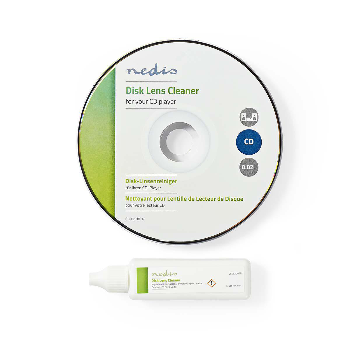 Set za čišćenje CD 20ml NEDIS