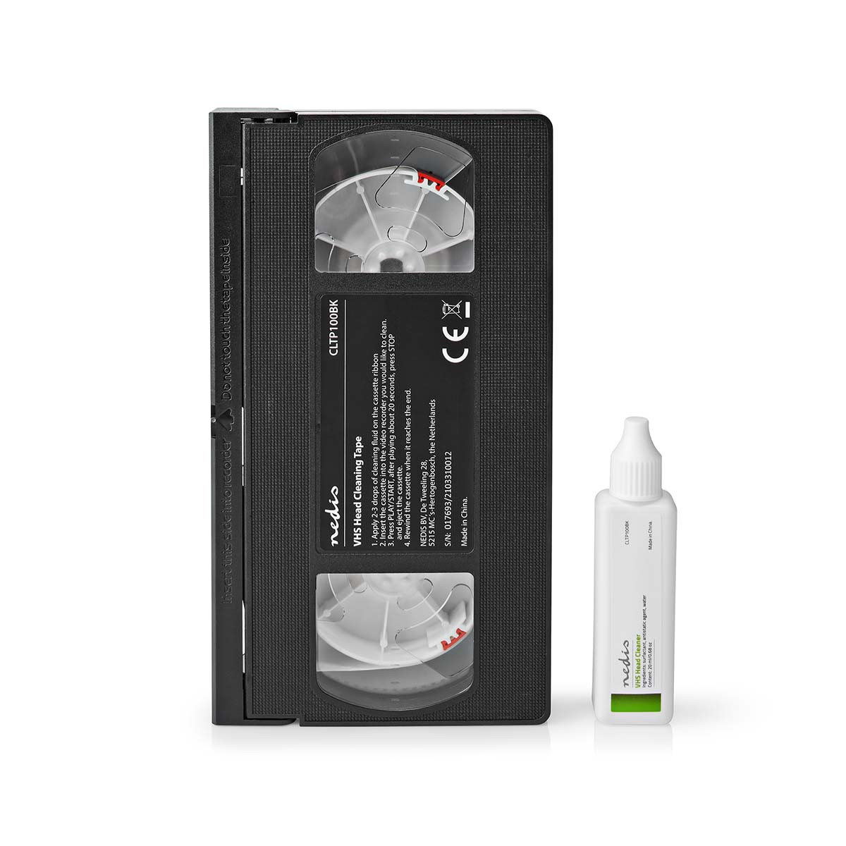 Set VHS traka za čišćenje video glave NEDIS